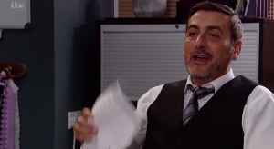 Peter Barlow shorter hair Corrie