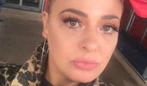 Lisa Armstrong is upset