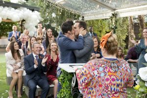 David and Aaron tie the knot 