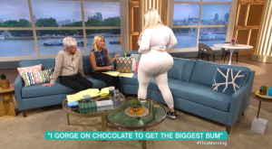 This Morning's big bum woman