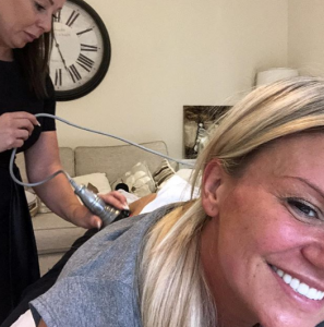Kerry Katona having a non-surgical bum lift