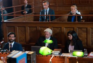 Sally in the dock Coronation Street 