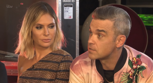 Robbie Williams and Ayda Field on Lorraine