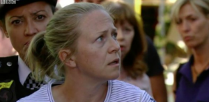 Linda Carter arrested in EastEnders