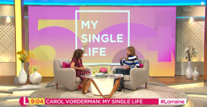 Carol Vorderman on Lorraine