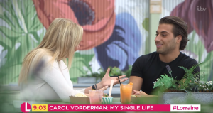 Carol Vorderman on Lorraine