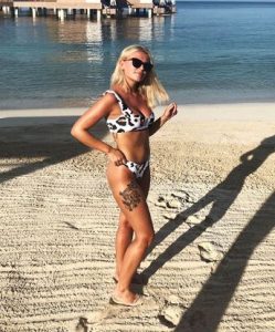 Lucy Fallon bikini