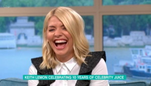 Holly Willoughby on This Morning