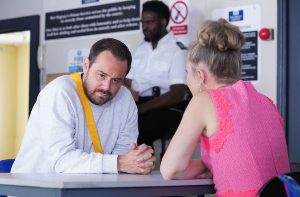 Mick Carter in prison EastEnders Danny Dyer