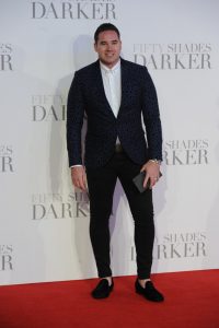 Kieran Hayler at The UK Premiere of 'Fifty Shades Darker'