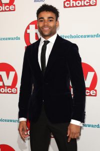 Malique Thompson-Dwyer at The TVChoice Awards 2018 