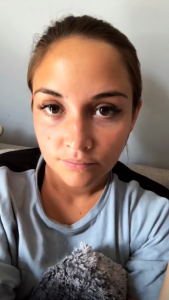 Jac Jossa on Instagram stories