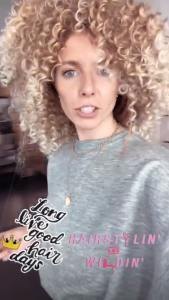 Strictly's Stacey Dooley on Instagram stories