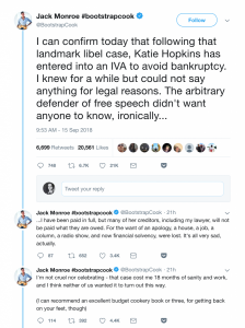 Jack Monroe Katie Hopkins