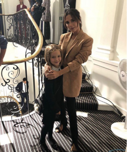 Victoria Beckham shares a pic of her with daughter Harper ahead of her London Fashion Week debut