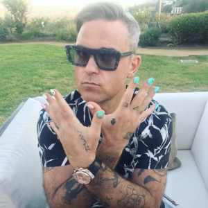 Ayda Field Robbie Williams Instagram