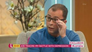 Joe Tracini on Lorraine