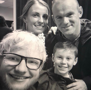Coleen Rooney Wayne Rooney Ed Sheeran Instagram
