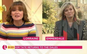 Claire King on Lorraine 