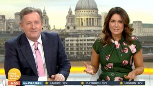 Susanna Reid Piers Morgan Good Morning Britain ITV