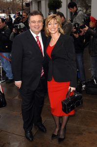Ruth Langsford and Eamonn Holmes TRIC (Television and Radio Industries Club) Awards held at Grosvenor House - Arrivals London, England