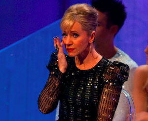 Karen Barber was left in tears after the exchange