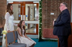 Joe Tate Debbie Dingle Wedding in Emmerdale