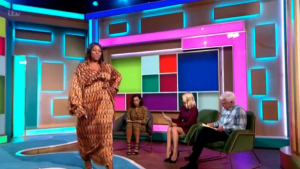 This Morning fashion segment