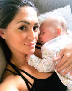 Casey Batchelor with her daughter