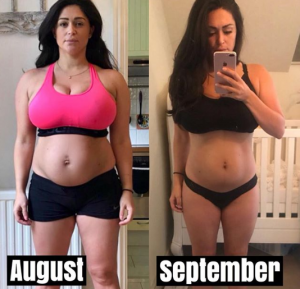 Casey Batchelor post-baby body 