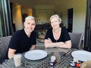 Gary Barlow and wife Dawn