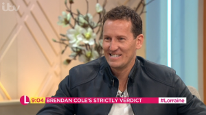Brendan Cole on Lorraine