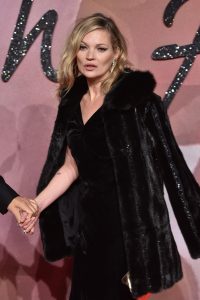 Kate Moss at The Fashion Awards 2016 held at the Royal Albert Hall - Arrivals