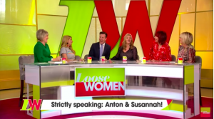 anton du beke susannah constantine strictly loose women itv
