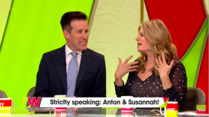 anton du beke susannah constantine strictly loose women itv