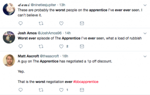 the apprentice twitter