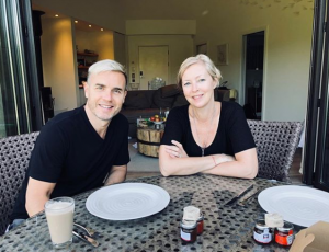 Gary Barlow and wife Dawn