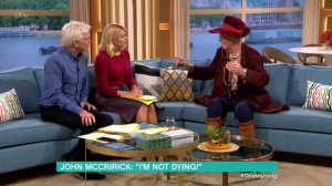 John McCririck on This Morning