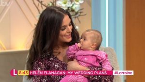 Helen Flanagan and Delilah on Lorraine