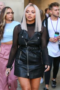 Jesy Nelson at WiseBhudda Studios in London
