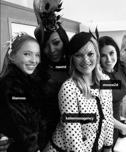 Liv Tyler shares a pic of Kate, Lila, Demi and Naomi at the Royal wedding 