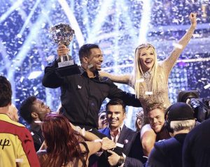 Witney Carson pro dancer and Alfonso Ribeiro in 2014 