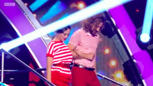 Strictly Come Dancing fans cringe over Seann Walsh and Katya Jones joke