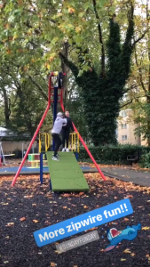 Joe Swash and his son Harry