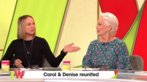 Carol McGiffin and Denise Welch on Loose Women
