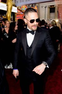 Actor Tom Hardy attends the 88th Annual Academy Awards at Hollywood & Highland Center