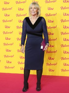 Linda Robson on the red carpet at the ITV Palooza