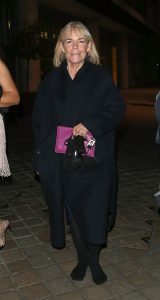 Linda Robson leaving the Royal Festival Hall on the Southbank in London after attending The ITV Palooza Party, London.