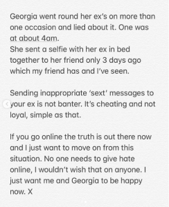 georgia steel sam bird love island