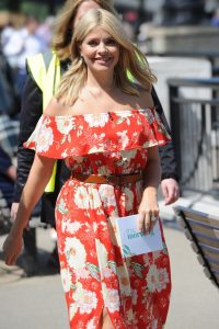 Holly Willoughby And Phillip Schofield Spotted During A Live Recording Of This Morning In London